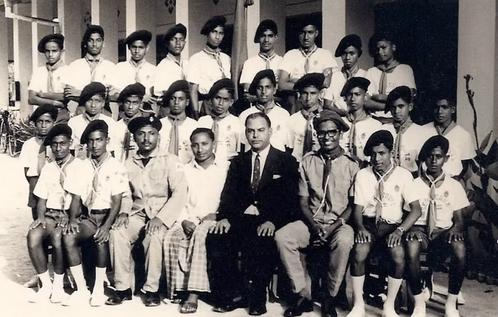 Early Scouting roots in the Maldives